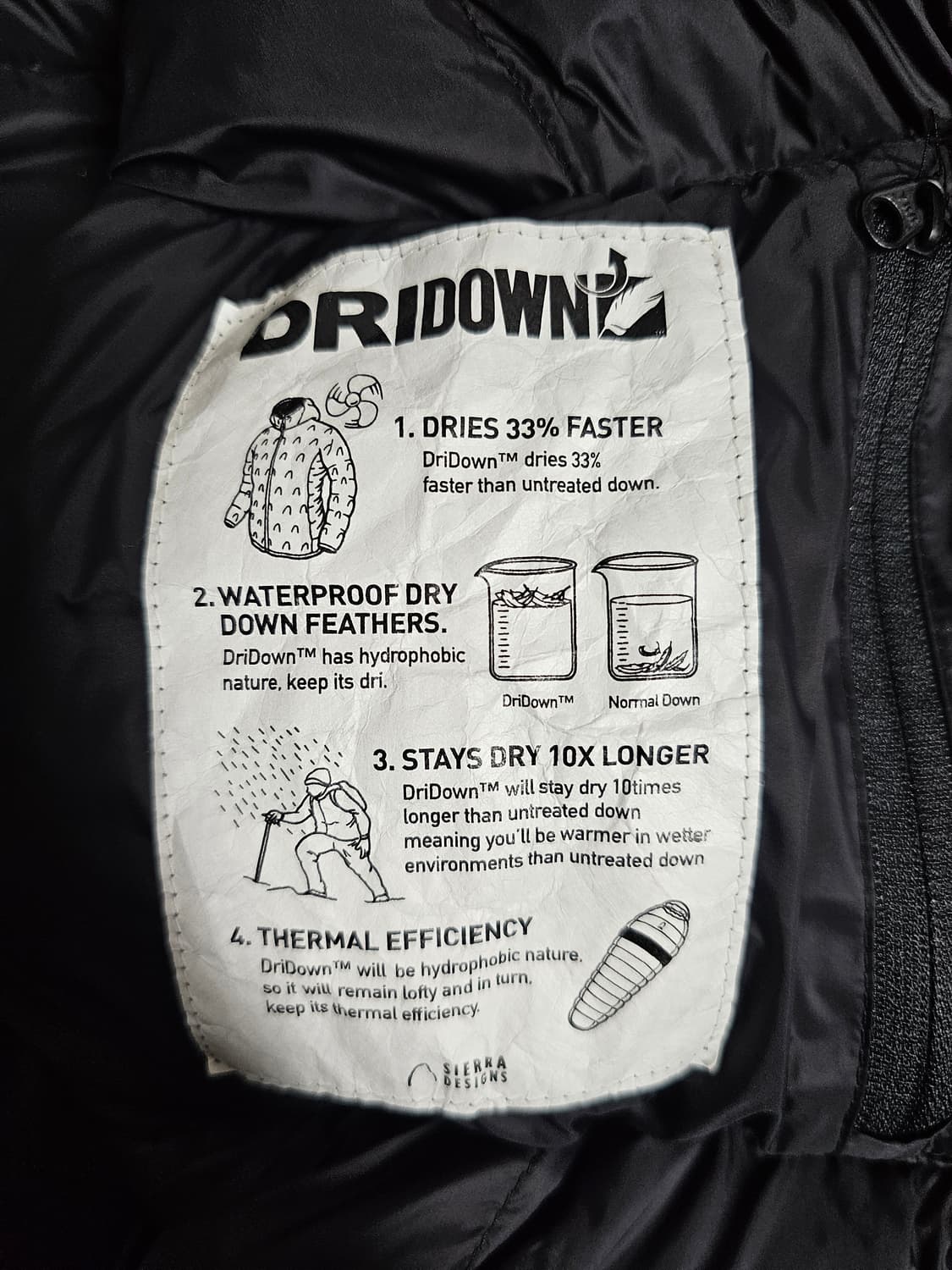 시에라디자인 그랜비 구스다운 패딩 L95 상품이미지6