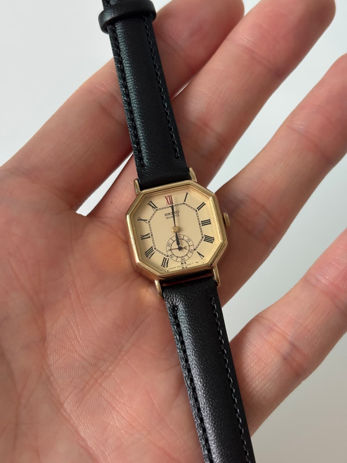 1980s Small Seconds Octagon Ladies Quart 상품이미지1