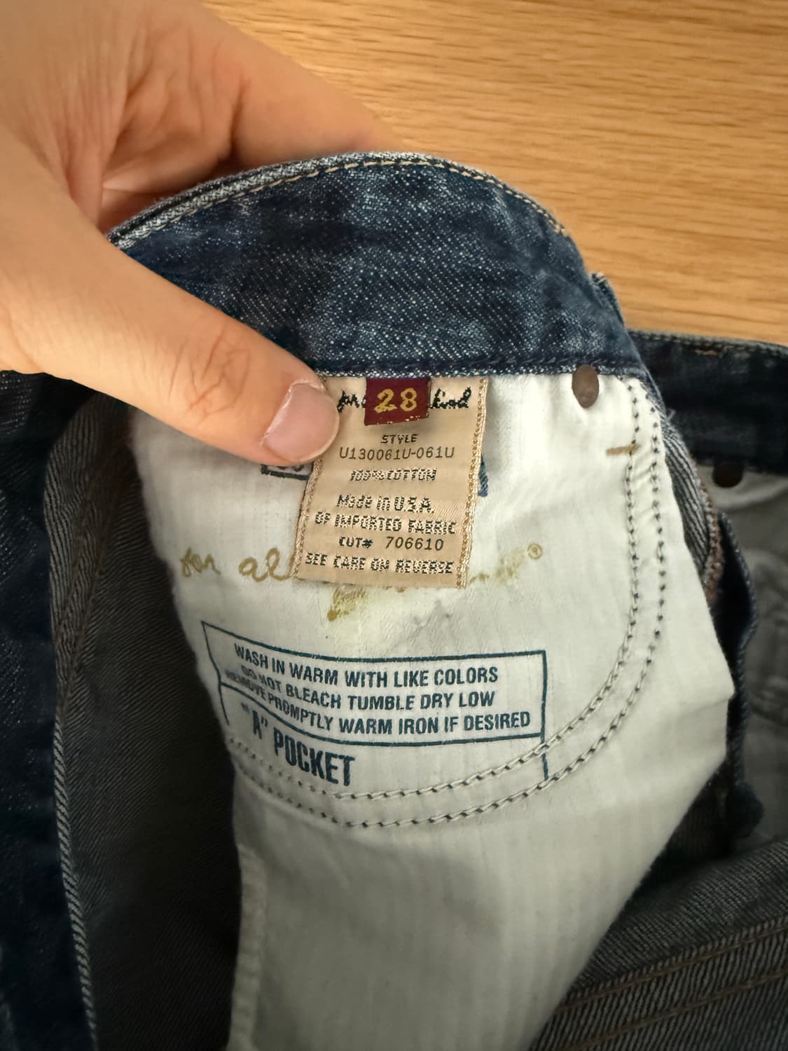 세븐진7(SEVEN JEANS 7) 부츠컷 데님(U.S.A) 상품이미지7