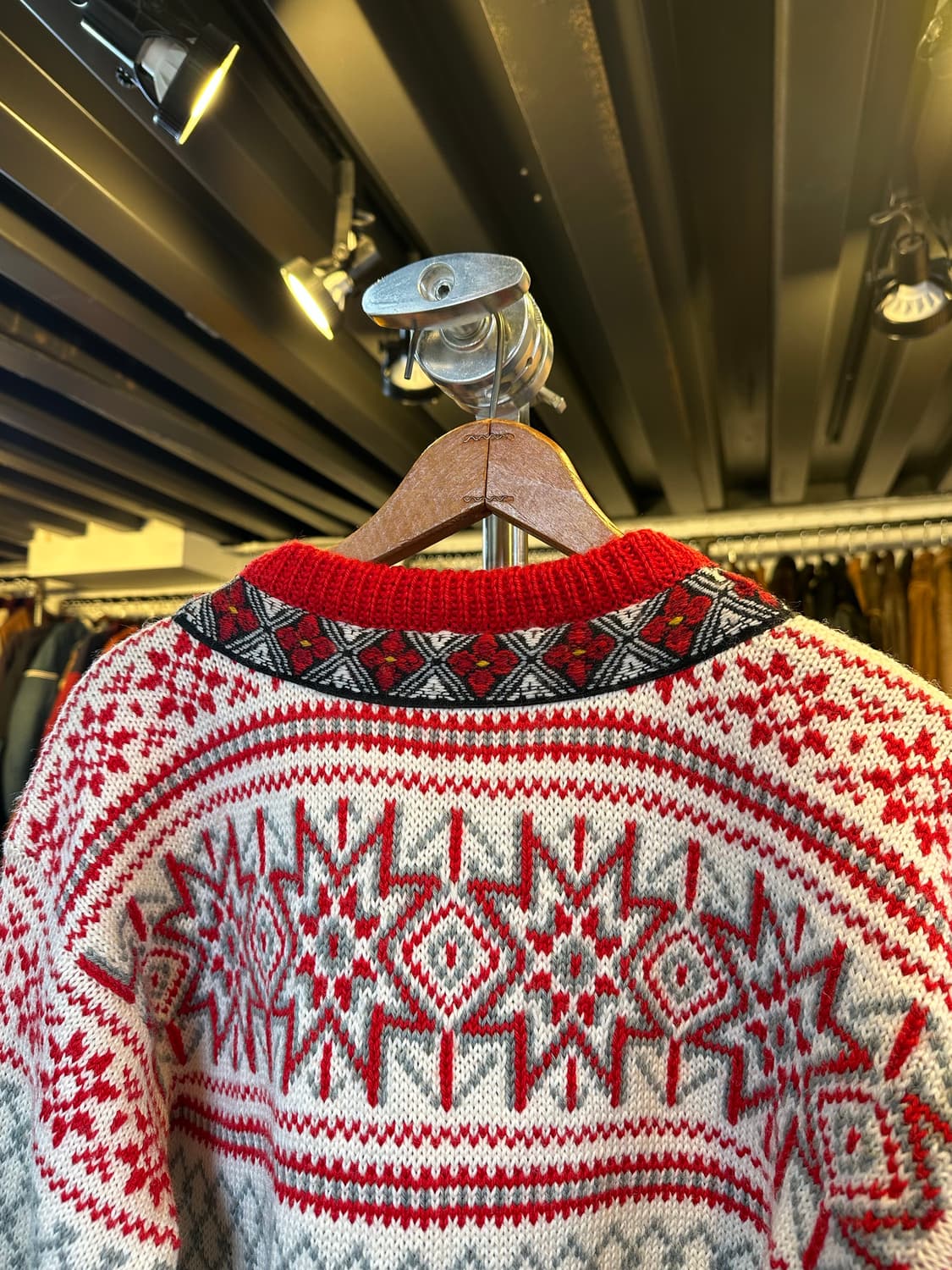 데일오브노르웨이 헤비 울 노르딕 가디건 상품이미지8