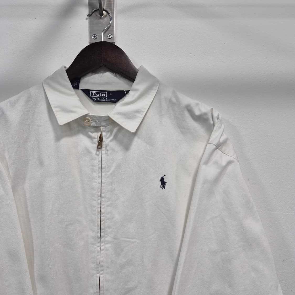 폴로랄프로렌 스윙톱 코튼 화이트 자켓 M 상품이미지3