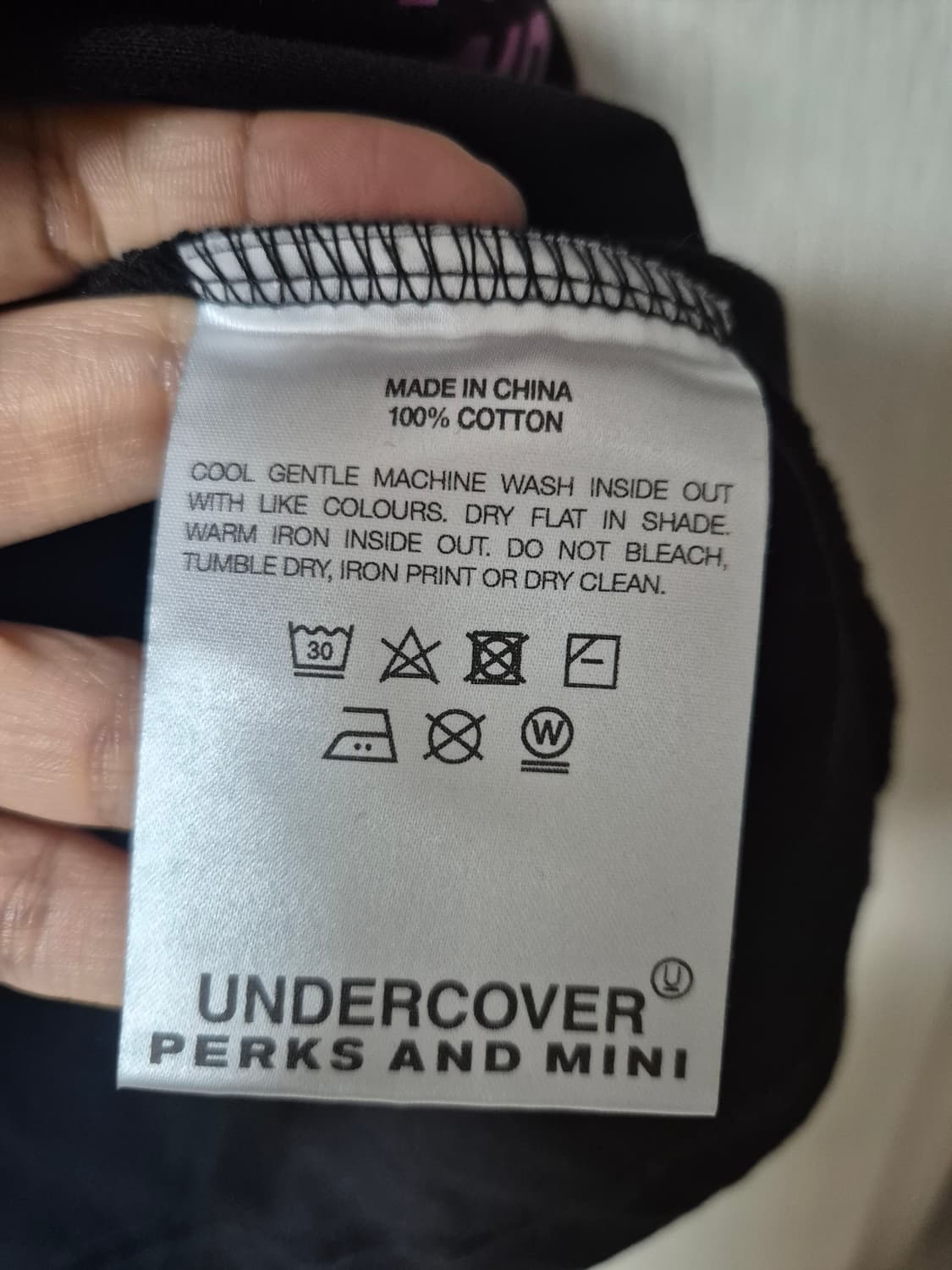 언더커버 x P.A.M. 2020 ss 프린팅 하프티 (스몰)  상품이미지6