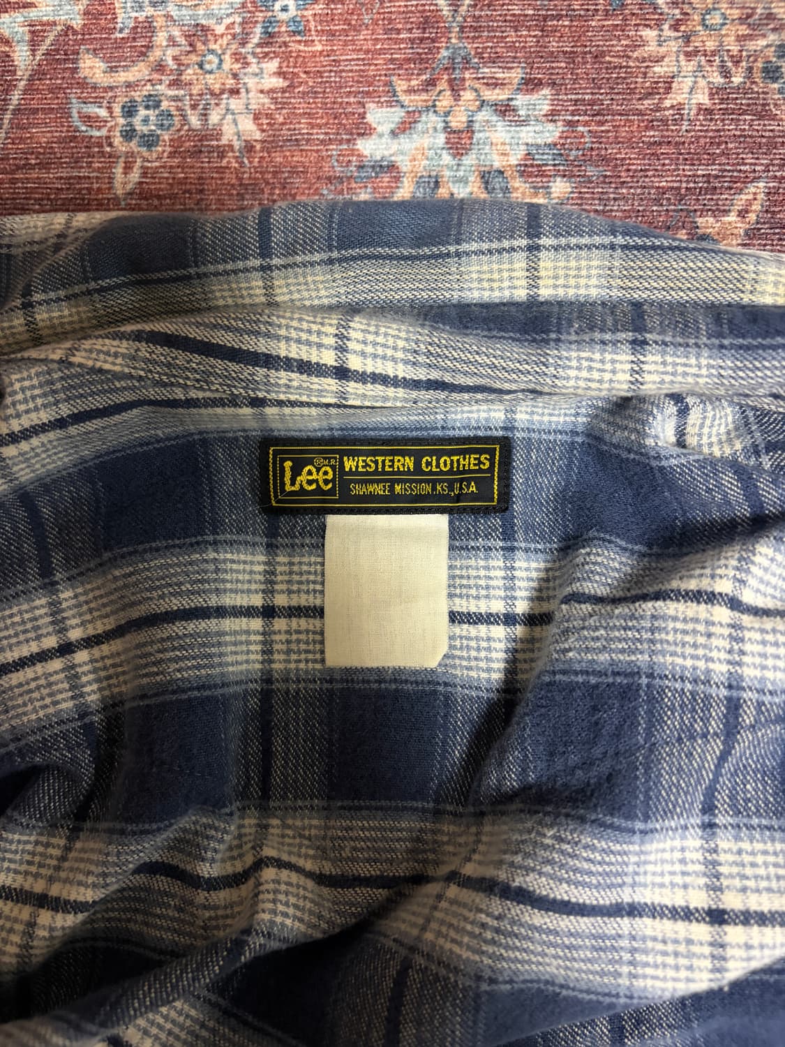 리 플란넬 웨스턴 셔츠 상품이미지3