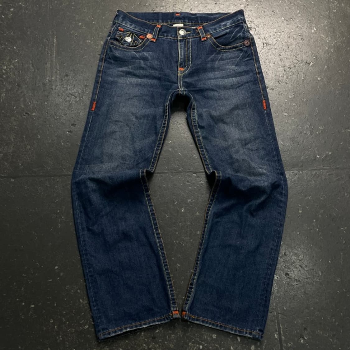 34 트루릴리전 빌리 수퍼 티 부츠컷 청바지 상품이미지2