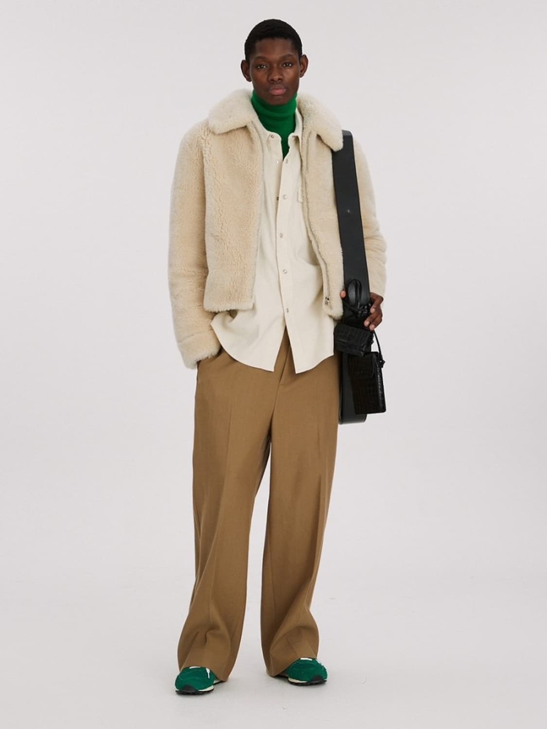 렉토 울 시어링 퍼 자켓 상품이미지1