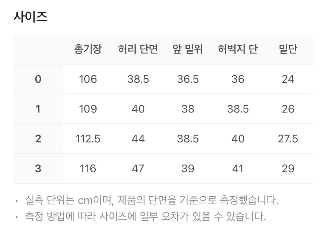 [새상품] 아오이로 커티드 더블니 팬츠 블랙 펄 상품이미지2
