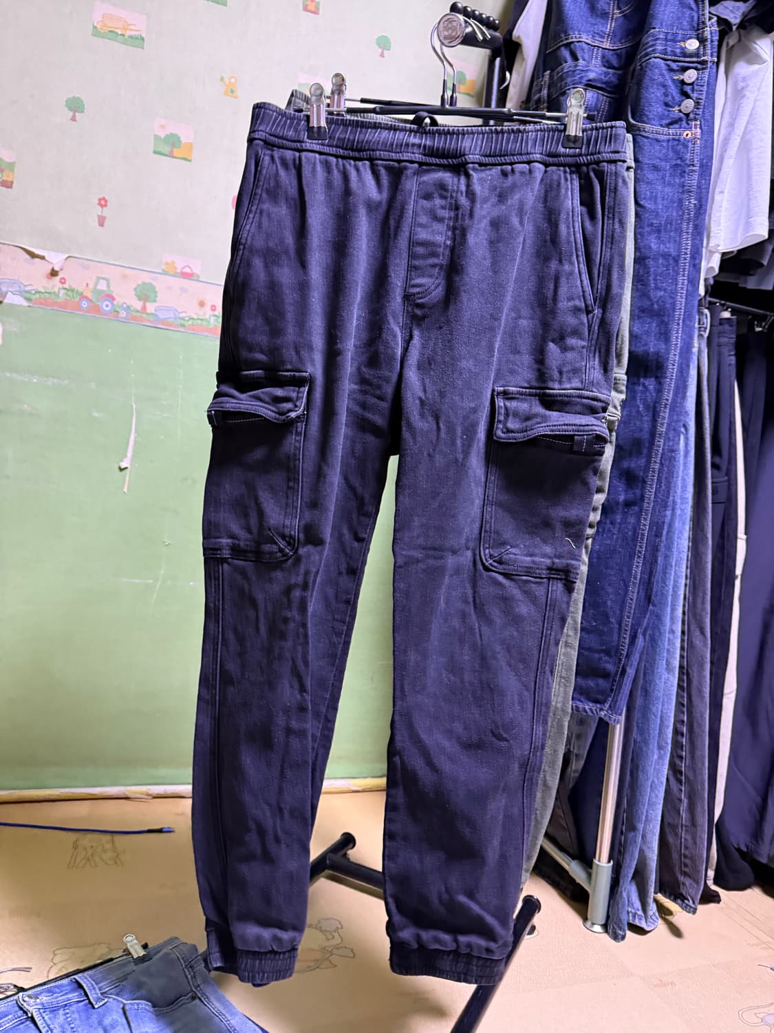 안녕하세여~~!! 지프 30사이즈 두꺼운 조거팬츠 2종 판매합니다. 상품이미지1