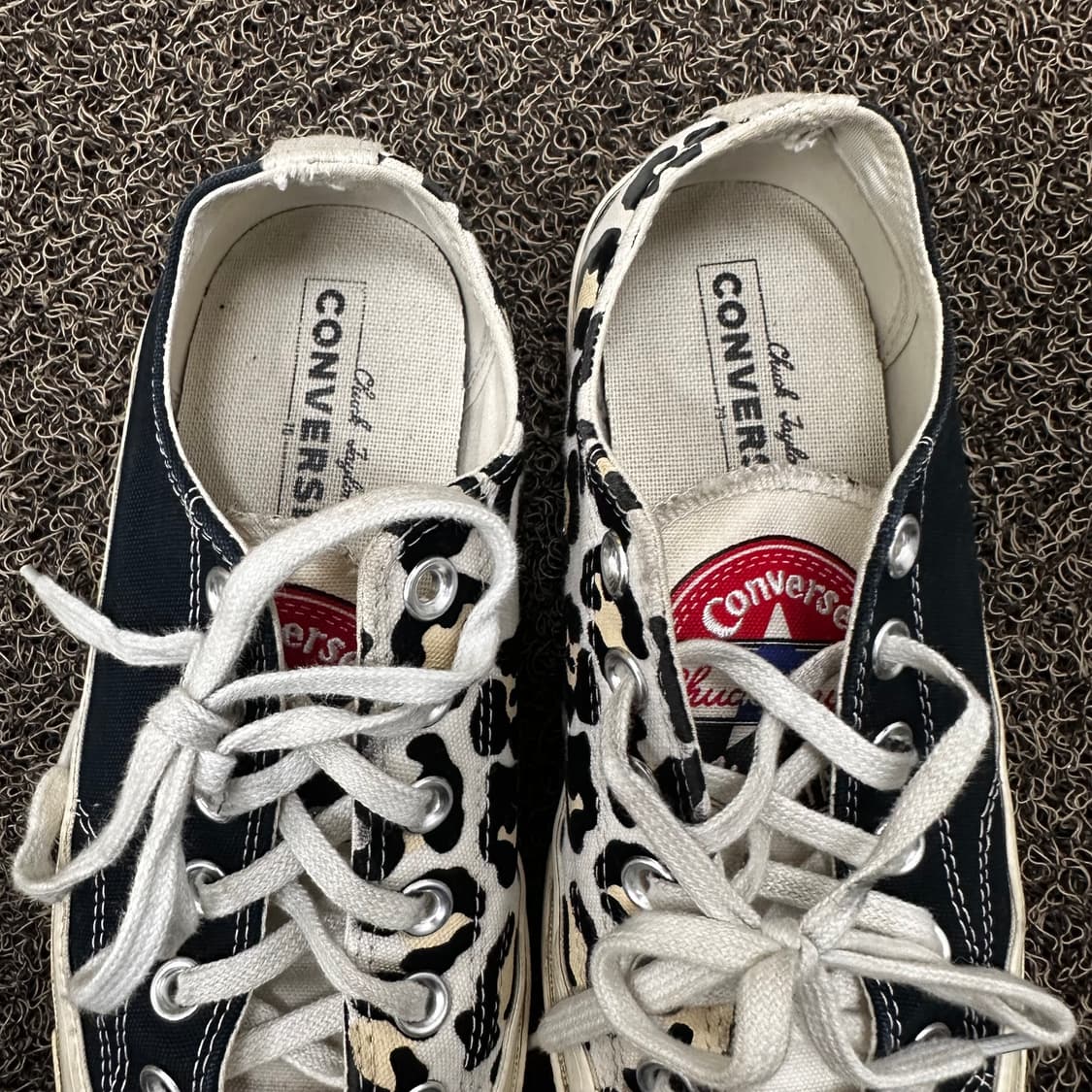 컨버스 척 테일러 1970s OX로우 레오파드 스니커즈 245 상품이미지3