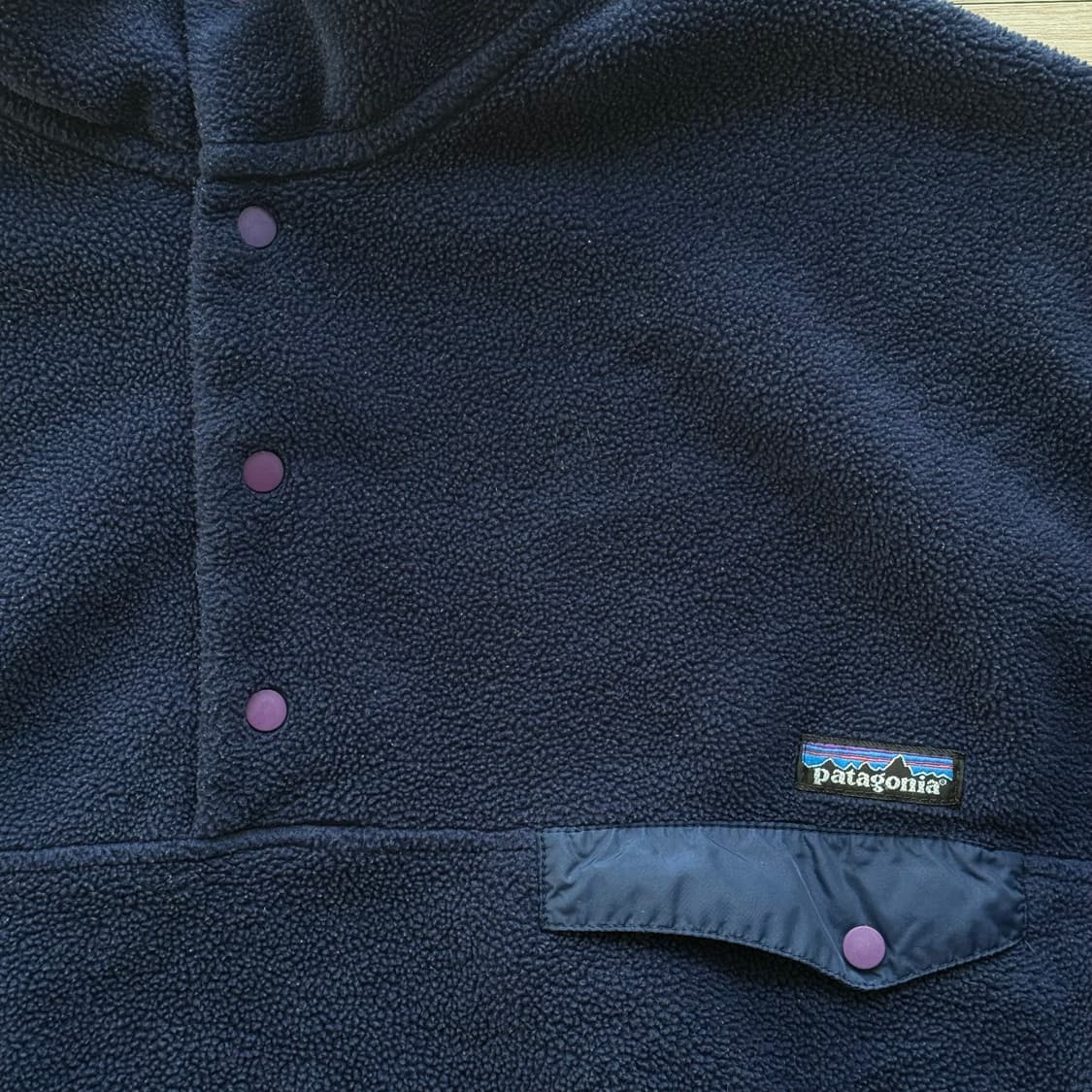 90s Made in USA 파타고니아 신칠라 네이비 상품이미지5