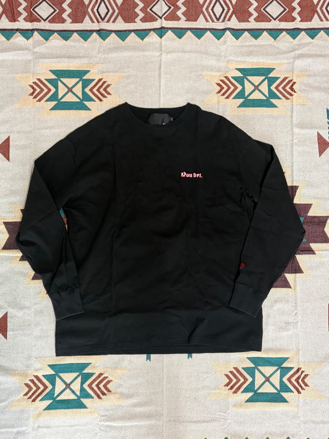 잭로즈 마리아 자수 롱슬리브 맨투맨 상품이미지3