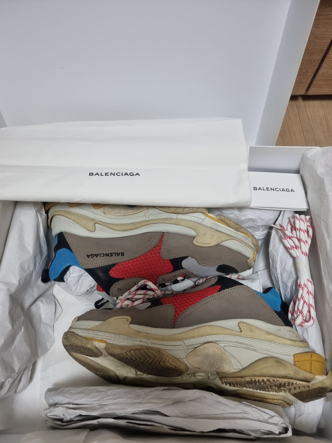 발렌시아가 트리플s 멀티컬러 42 상품이미지3