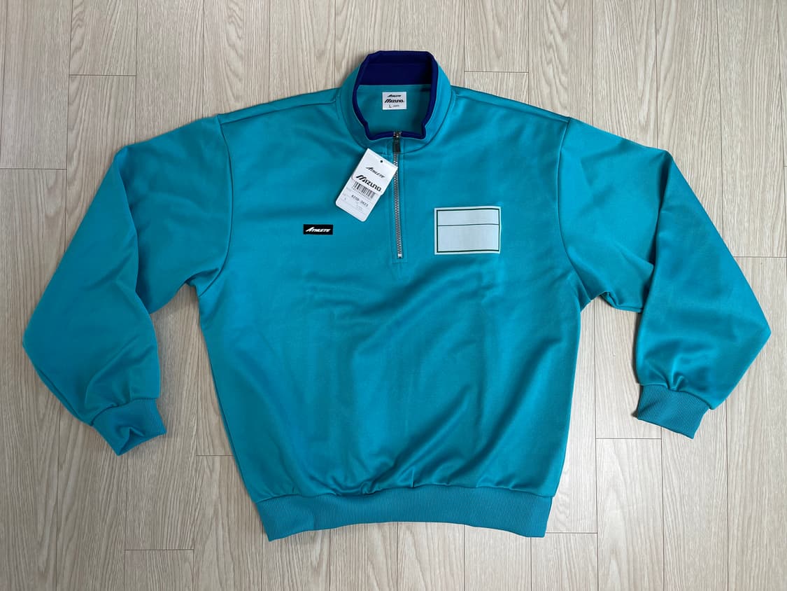 미즈노 90s 올드 빈티지 하프 집업 Mizuno OLD 1990 3번L 상품이미지1