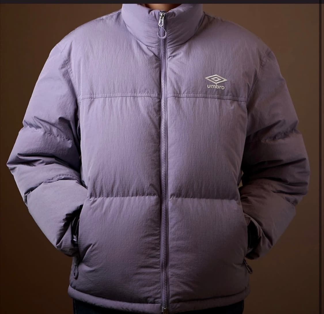 엄브로 라이트 그레이 패딩 100 상품이미지4