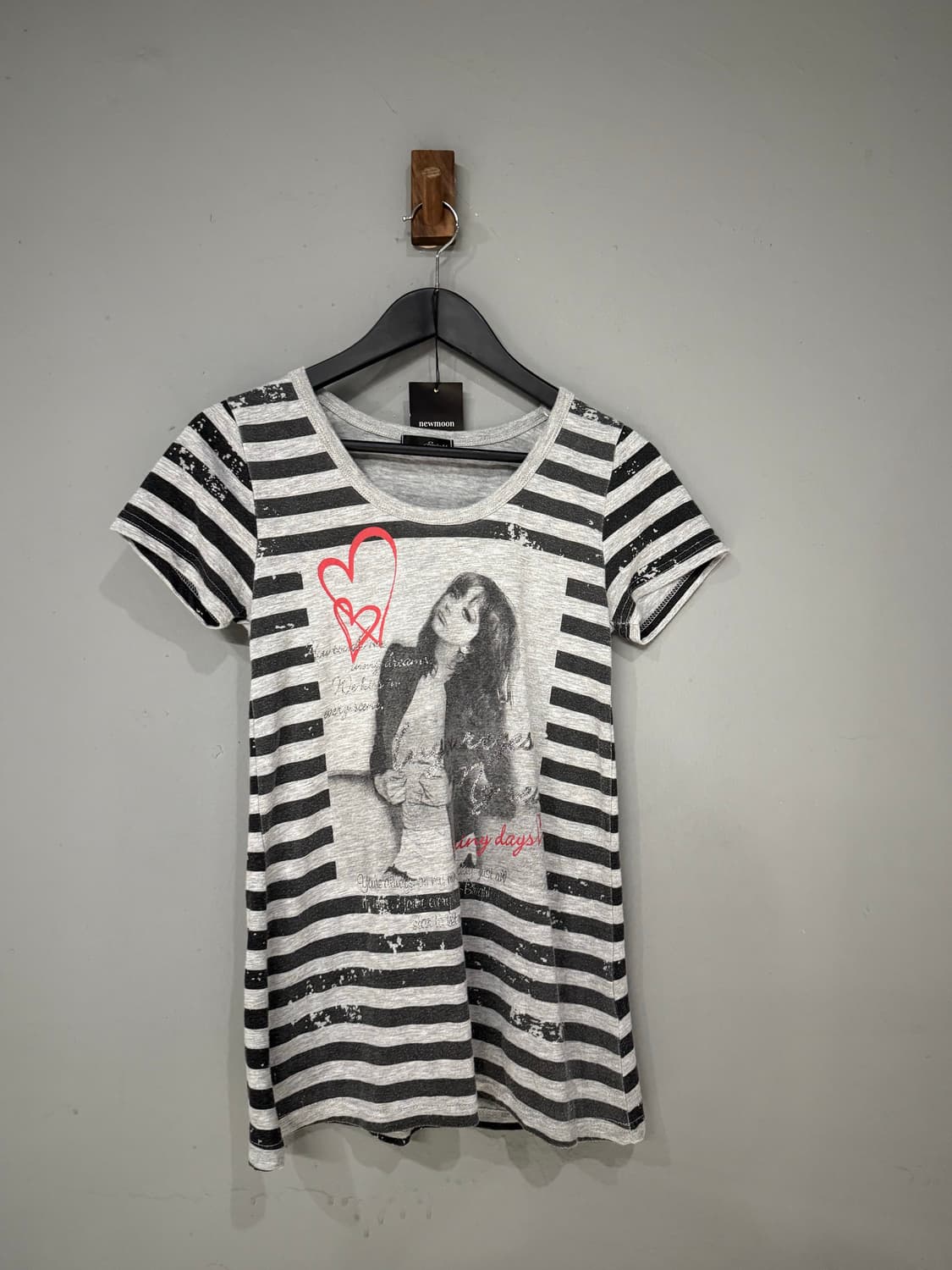 girl printing stripe pattern top 상품이미지4