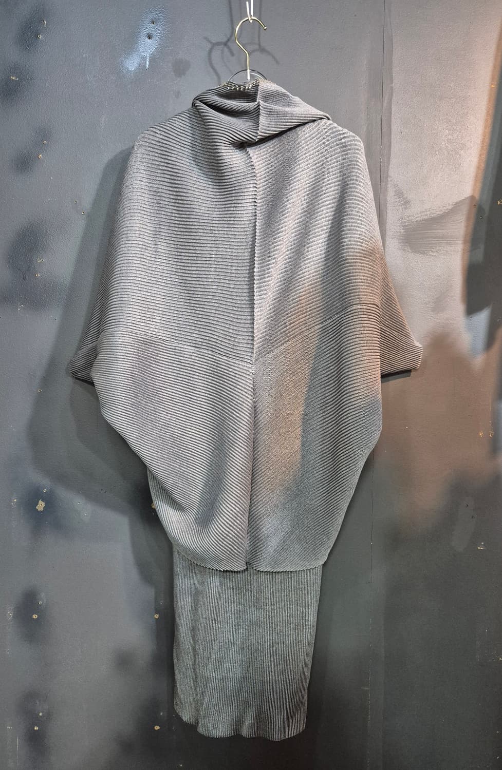 일본 플리츠 원피스 가디건 세트 M 55 66 새상품 상품이미지2