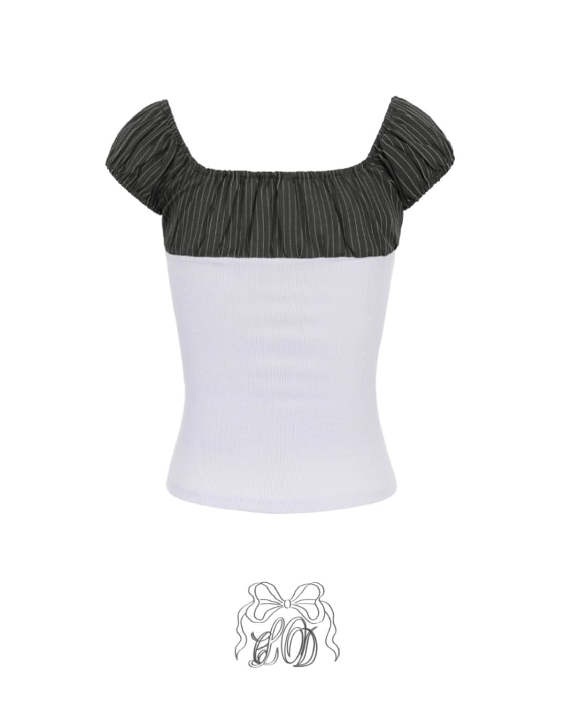 클라우드이모션 devil puff tone & satin top 상품이미지2