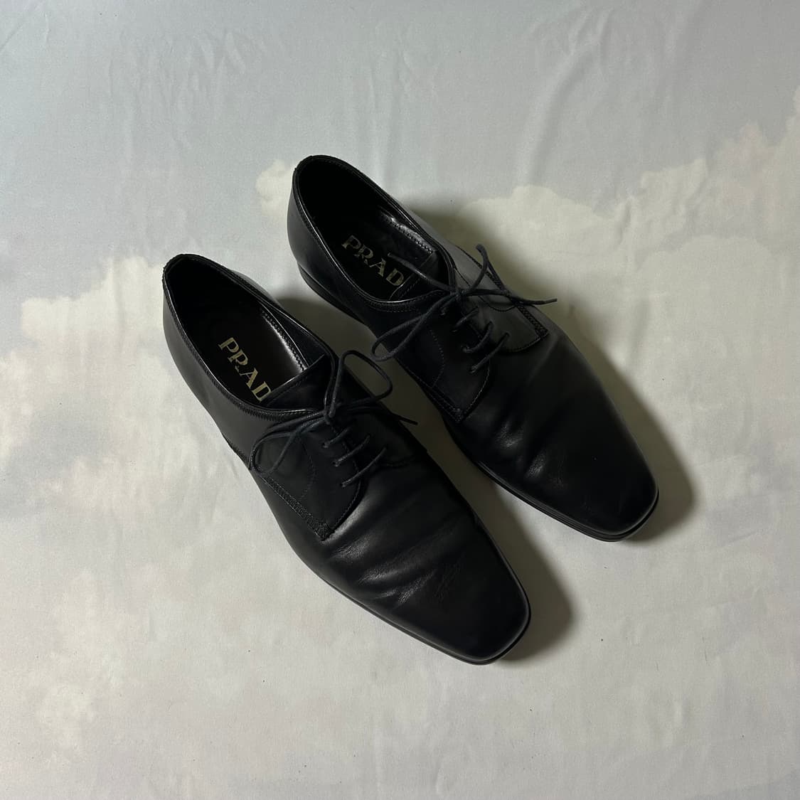 Prada classic semi square toe derby 상품이미지2