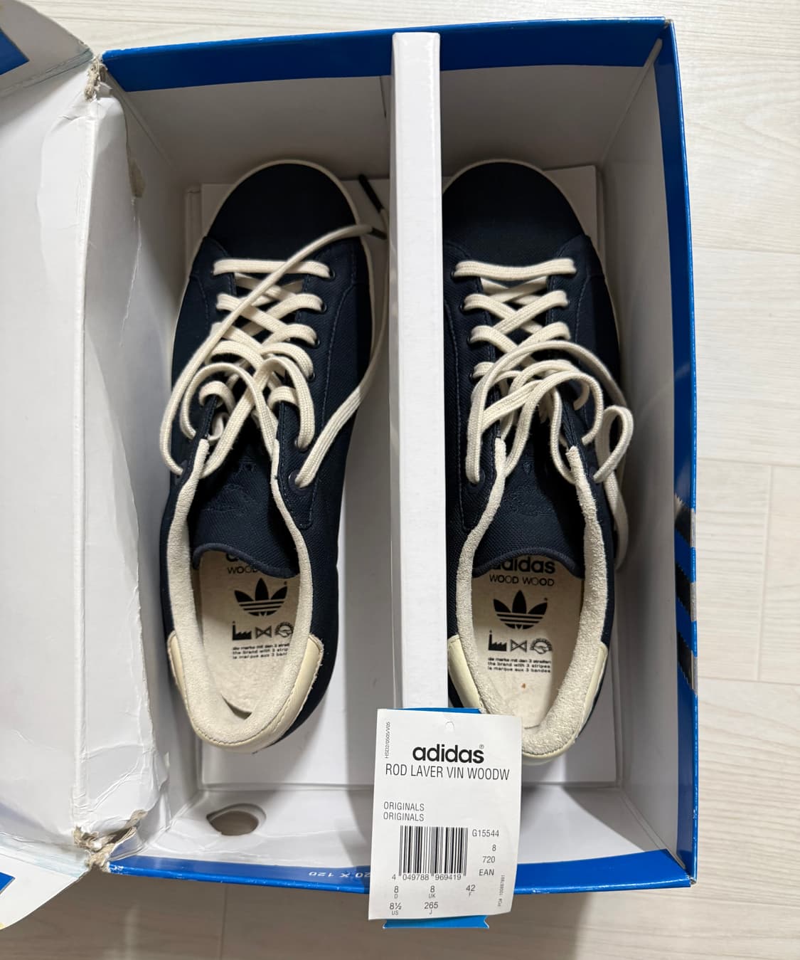 아디다스 로드 레이버 빈티지 우드우드 콜라보 상품이미지5