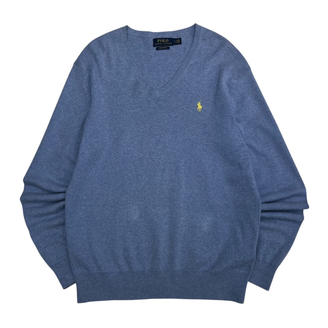 폴로 랄프로렌 옐로우포니 소라 브이 니트 S 상품이미지2