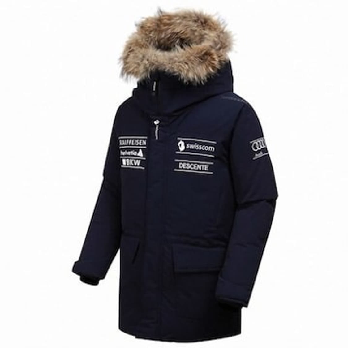 85 90 데상트 스키팀 패딩 미드 다운 아우디 레플리카 점퍼 M S 상품이미지1