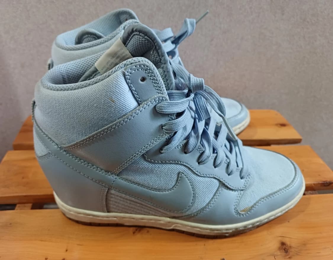 Nike 나이키 덩크 스카이 하이 에센셜 스니커즈 민트 38.5 상품이미지2