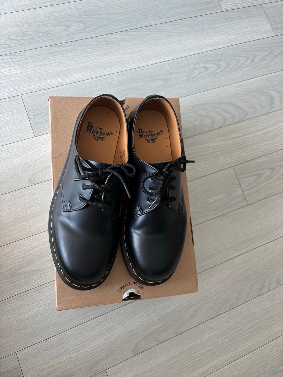 닥터마틴 1461 스무스 260사이즈 uk7 블랙 상품이미지2