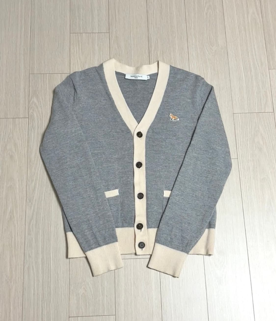 메종키츠네 가디건 xxs 상품이미지2