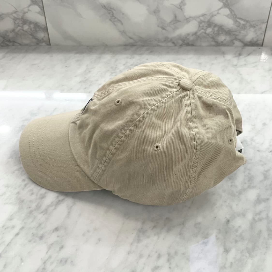 폴로 베이지 볼캡 상품이미지2