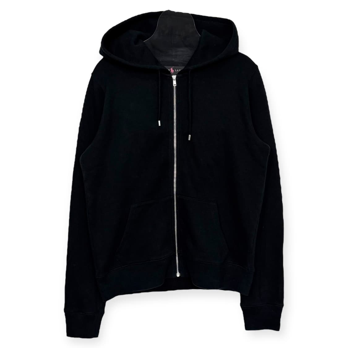 폴로 랄프로렌 핑크 로고 후드 집업 상품이미지2