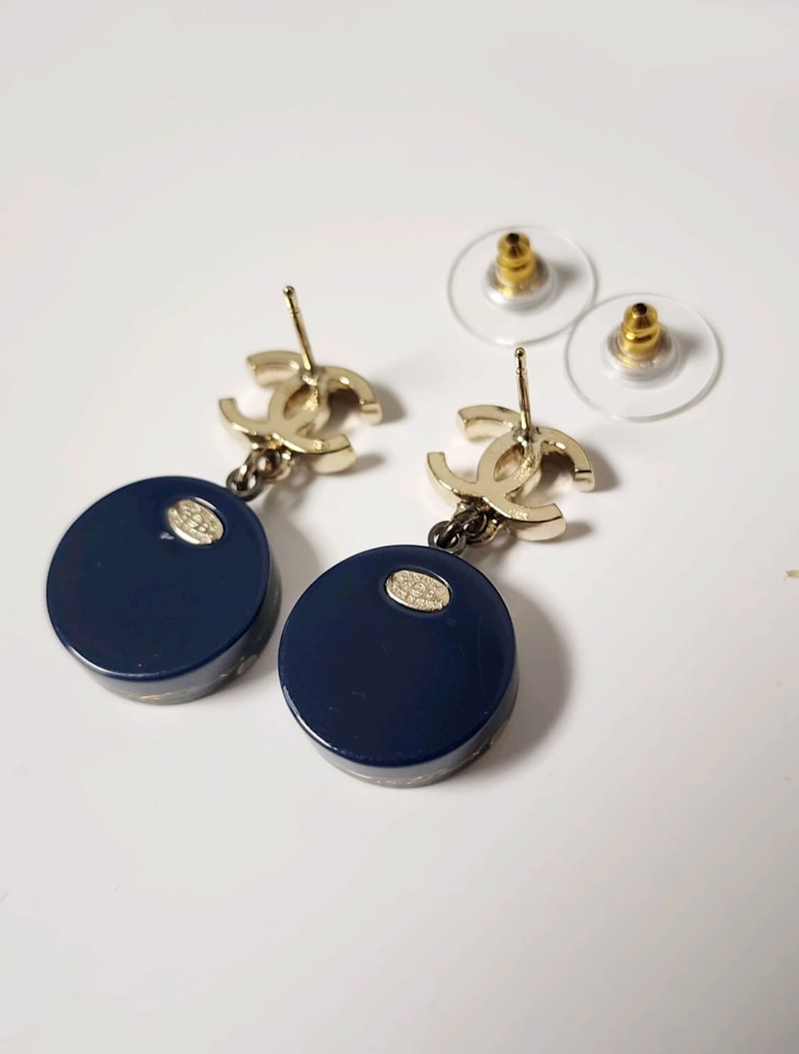 정품 샤넬 CC로고 마린 드롭 귀걸이  상품이미지6