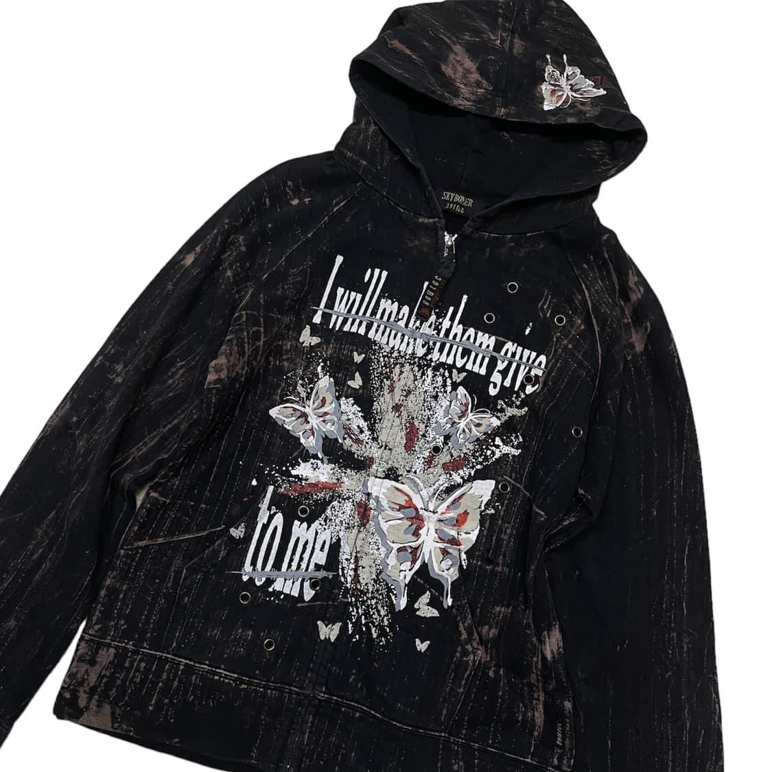 butterfly hood zip-up 상품이미지5