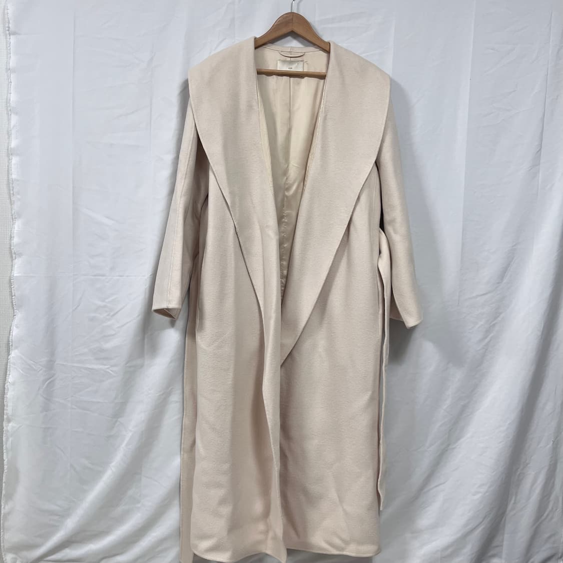 오르(ORR) 울 캐시미어 로브 롱코트 상품이미지1