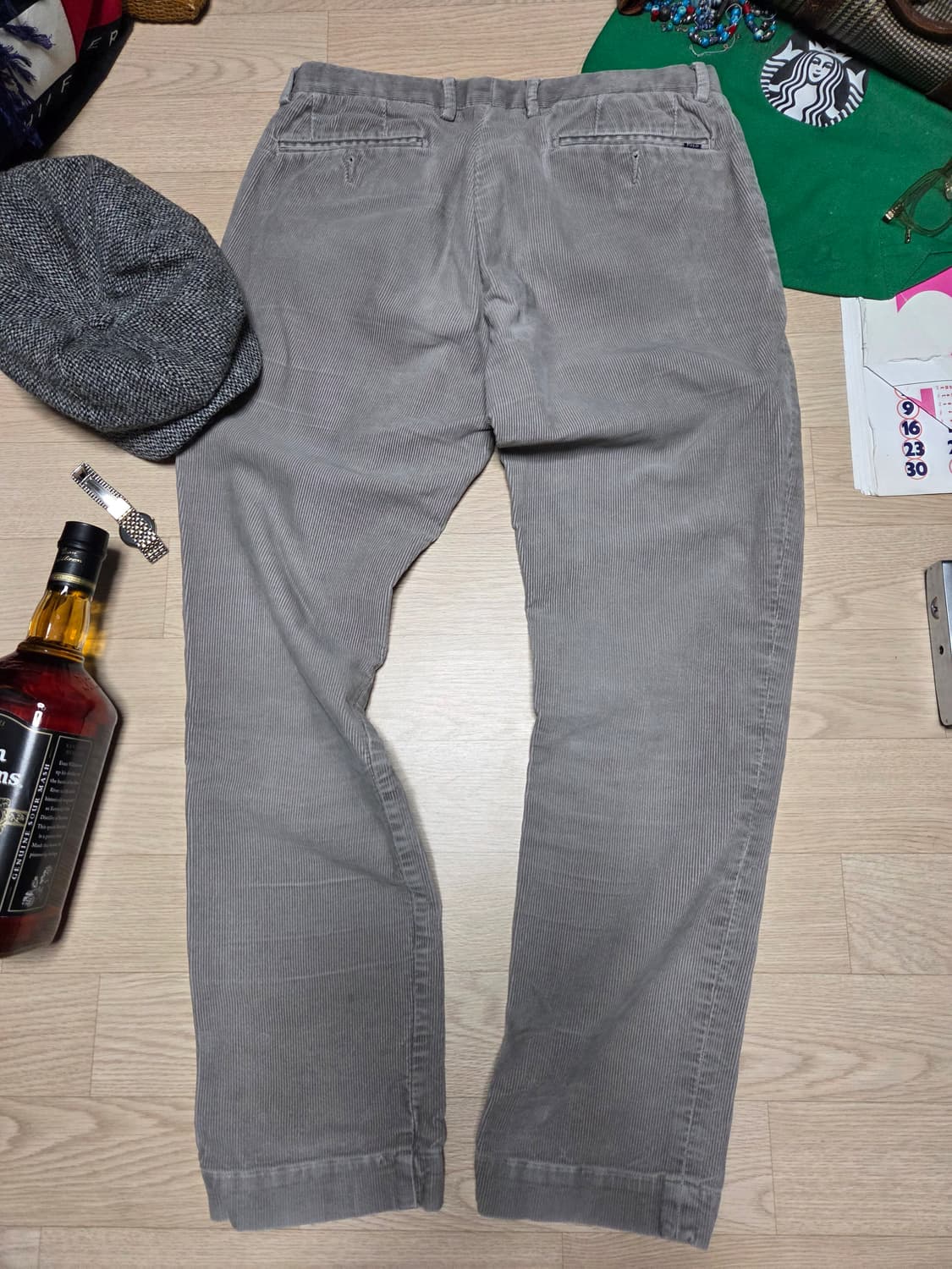 POLO RALPH LAUREN 그레이 팬츠 면바지 상품이미지4