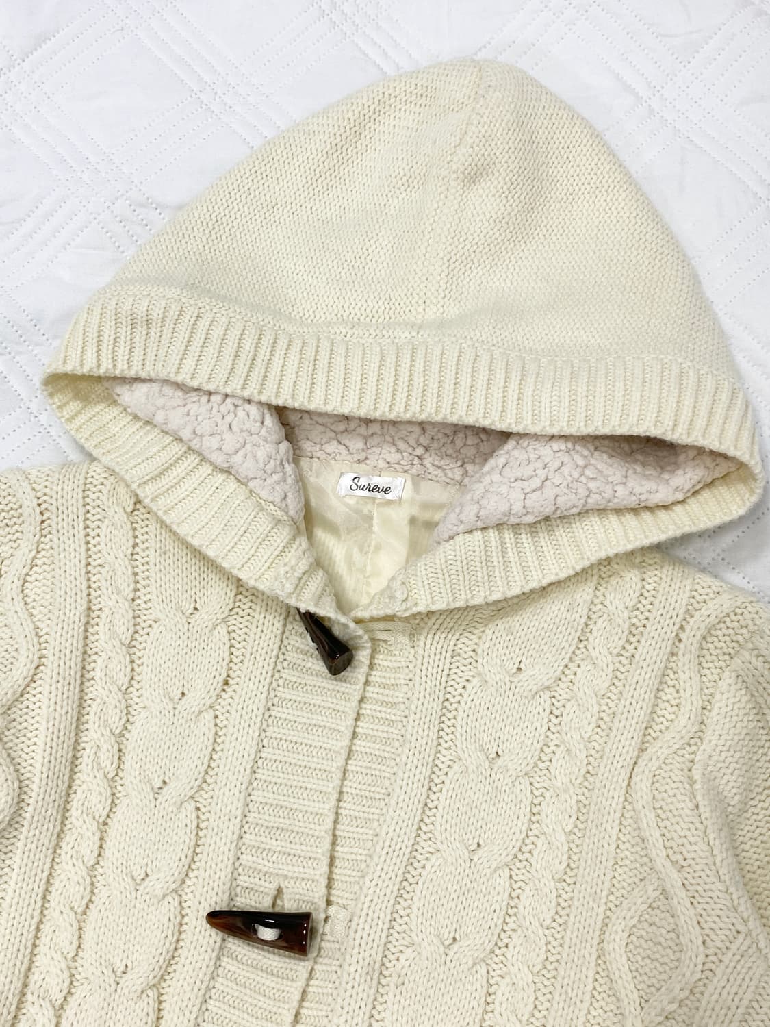 ꒰ঌ 코리락쿠마 떡볶이 후드 가디건 ໒꒱ 상품이미지4