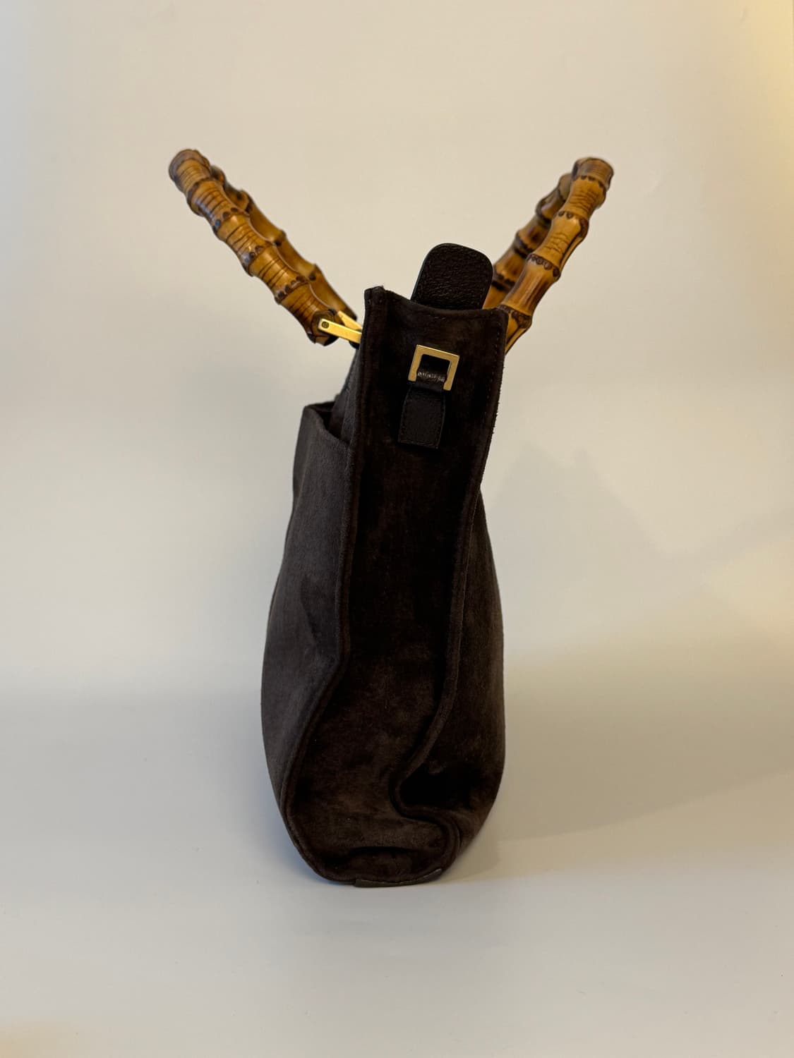 GUCCI(구찌) 뱀부 스웨이드 토트백 상품이미지2