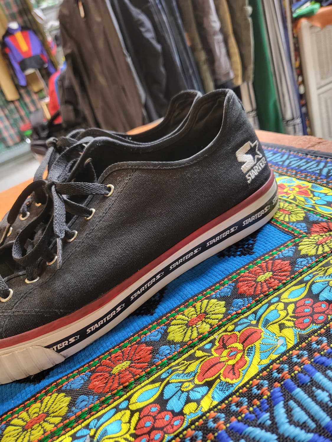 스타터 블랙 켄버스  스니커즈 상품이미지3