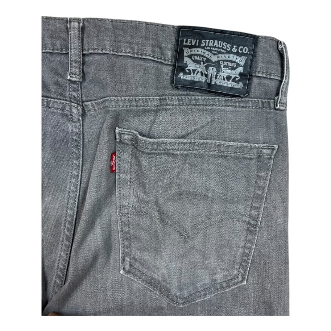 L) 리바이스 그레이 데님 팬츠 BD-032 상품이미지3
