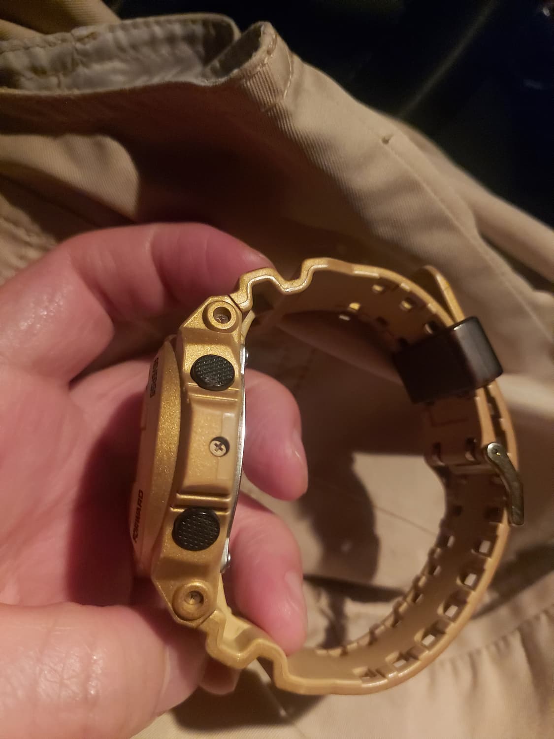 쥐샥 금색 시계 상품이미지2