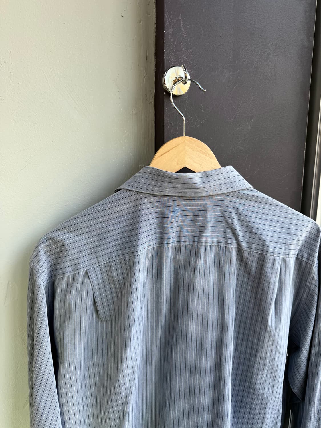 100~105/ 에르메네질도 제냐 스트라이프 코튼 셔츠 상품이미지6