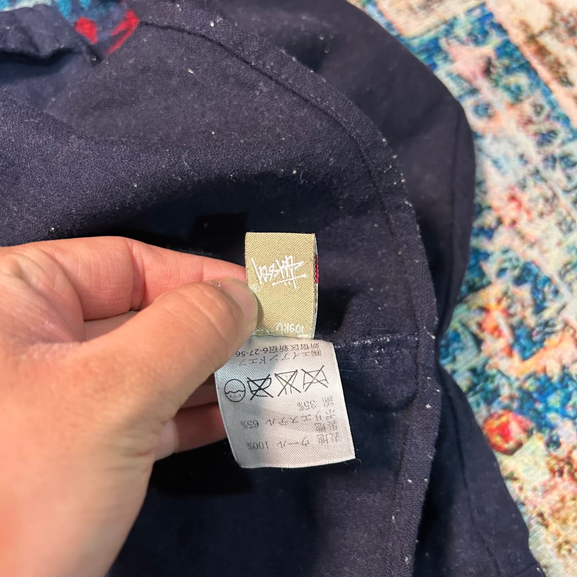 [S] 스투시X펜들턴 30주년 나바호 패턴 울 셔츠 상품이미지6