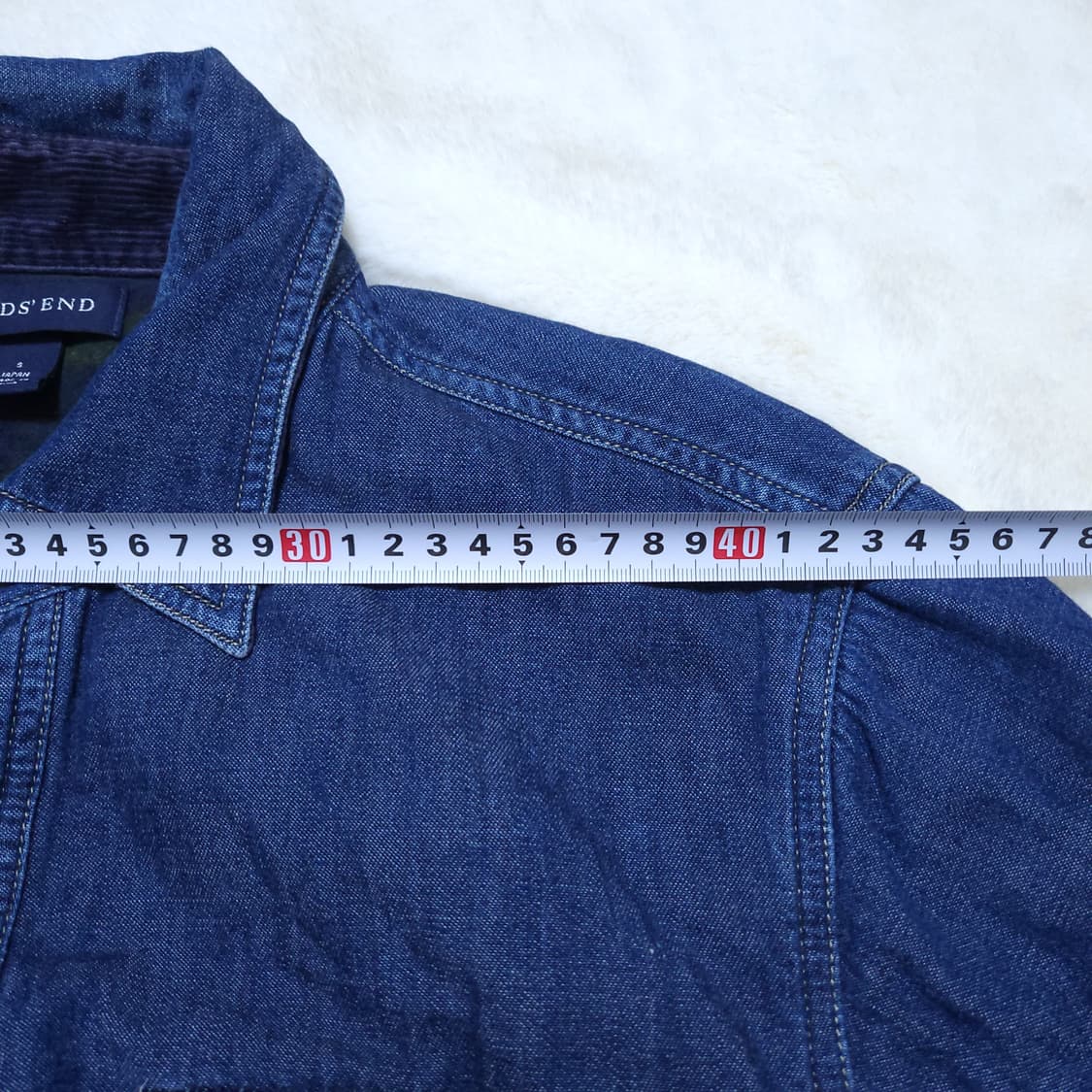 렌즈앤드 남성 데님셔츠형 자켓 S 상품이미지3