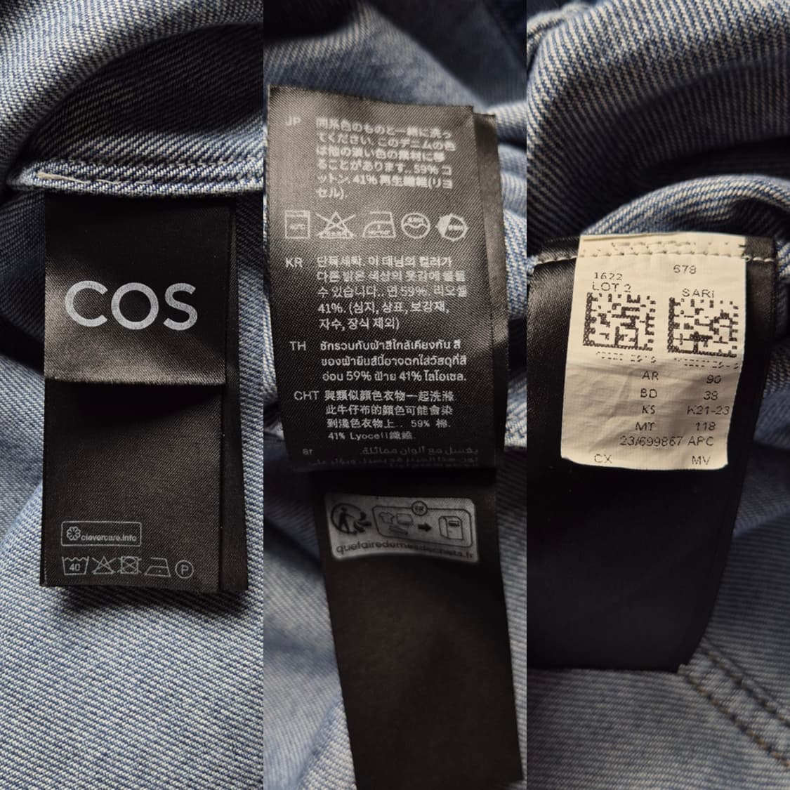 [38] 코스 칼라드 V넥 데님탑 상품이미지9