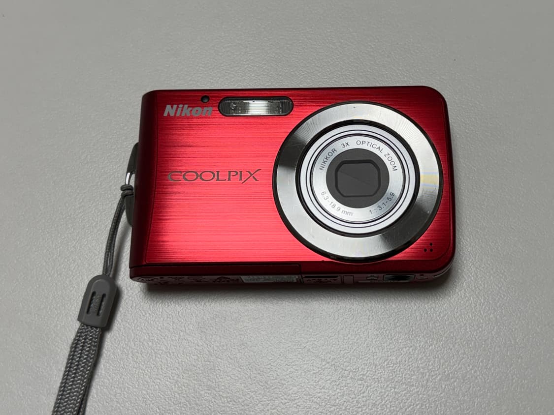 니콘 쿨픽스 s210 레드 디카 상품이미지2