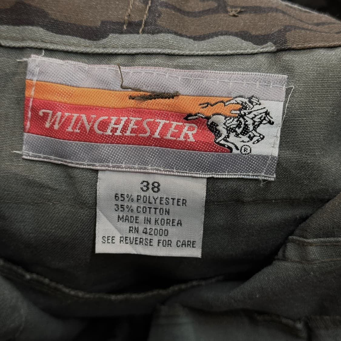 윈체스터 리얼트리 밀리터리 팬츠 36 37 상품이미지10