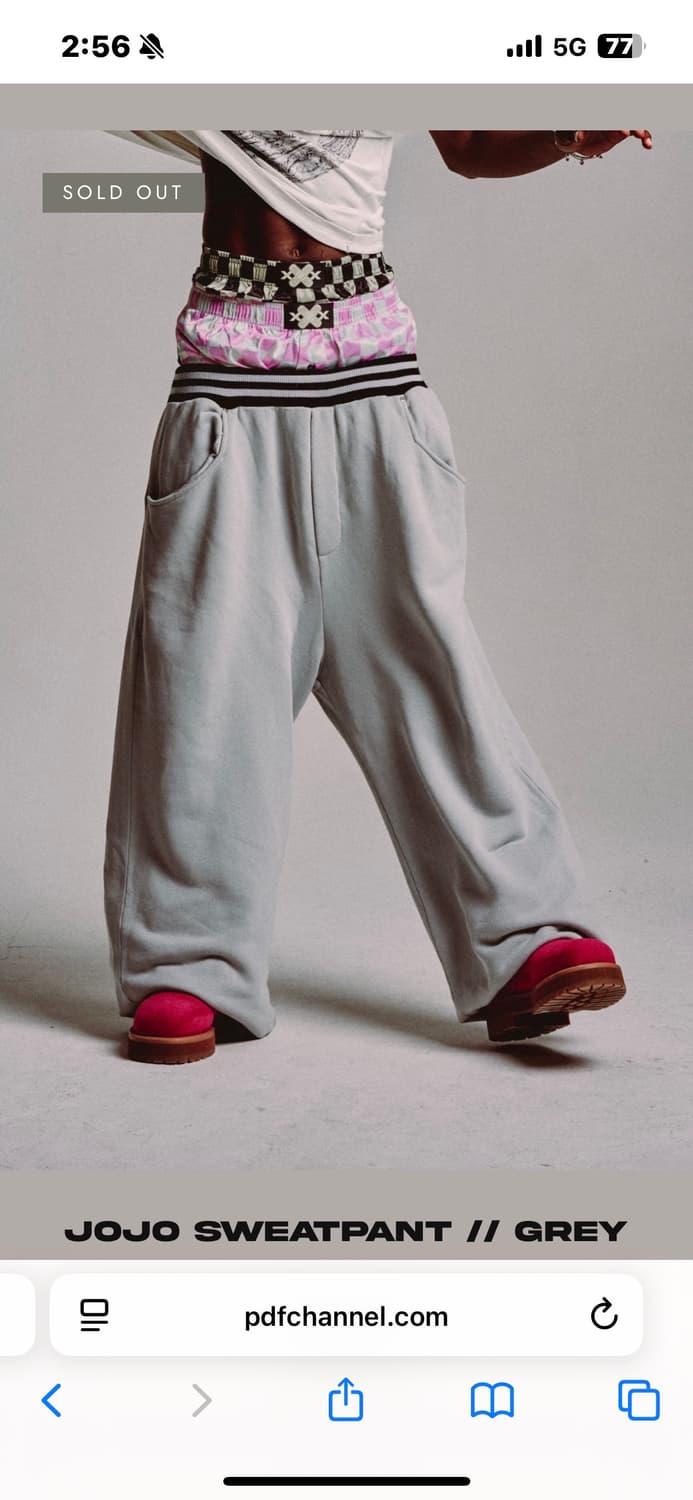 PDF JOJO 스웻팬츠 상품이미지3