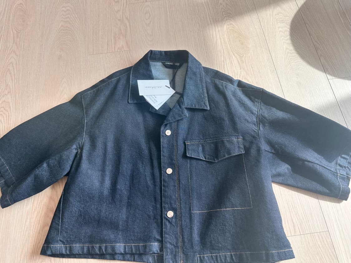 보브 생지 청셔츠 상품이미지3