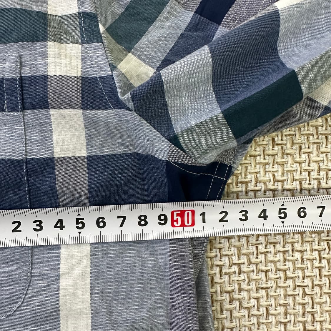 100 닥스 남성 긴팔 체크 셔츠 0424D 상품이미지5