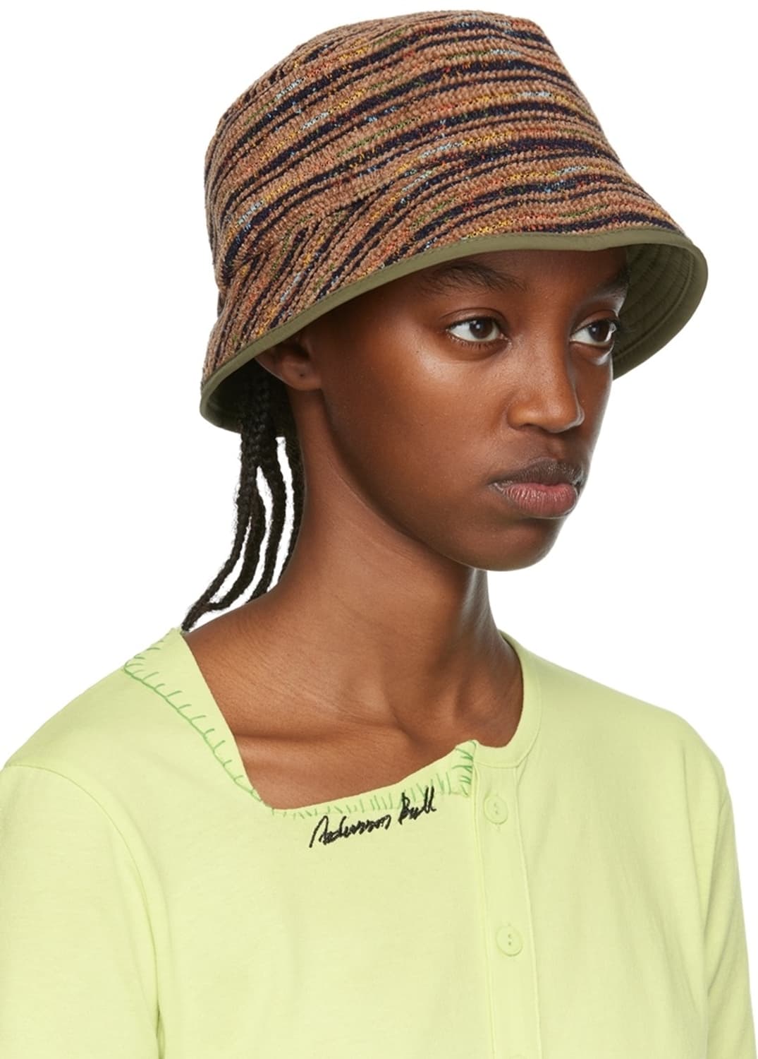 앤더슨벨 유니섹스 배너 리버서블 버킷 햇 상품이미지3