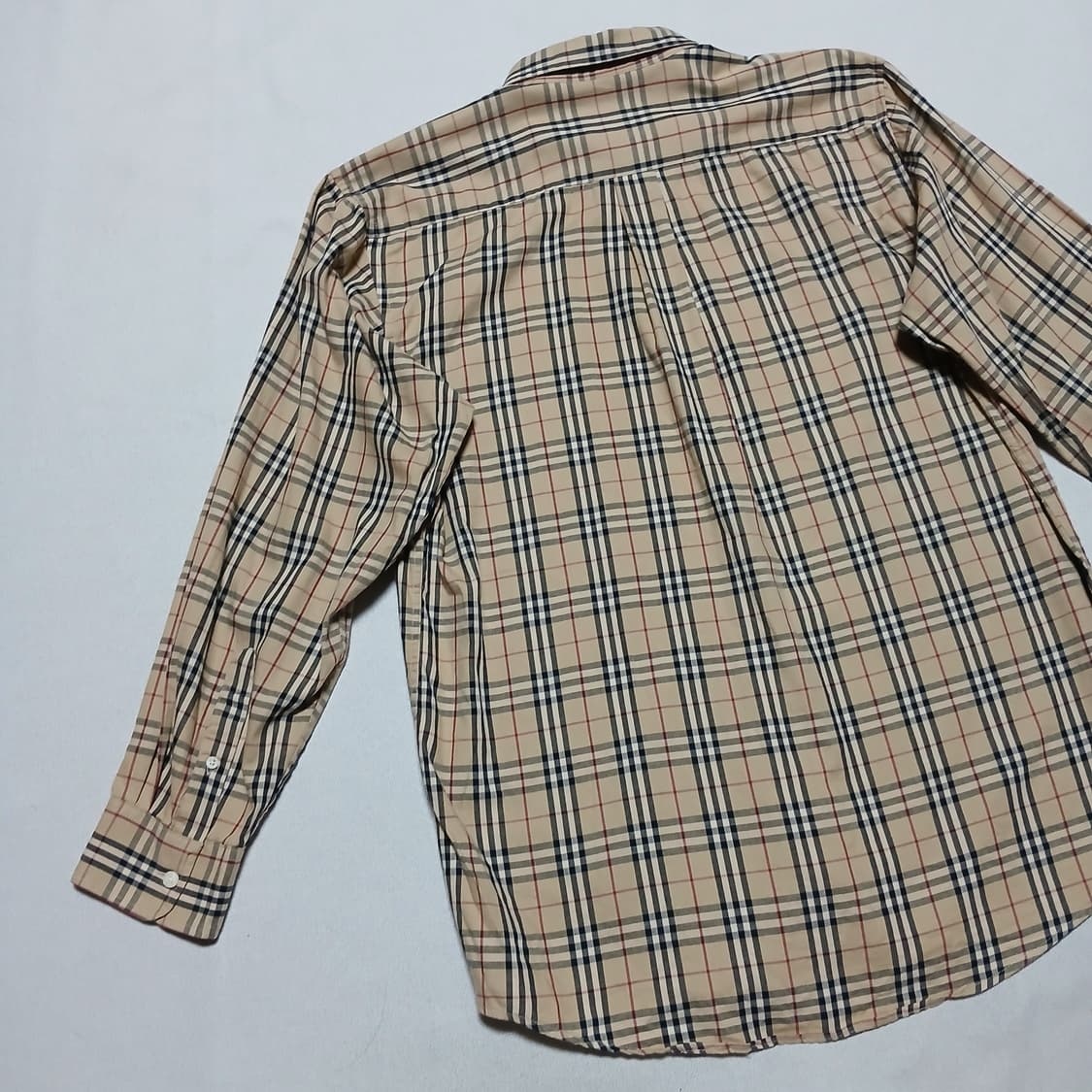 Burberry 버버리 빈티지 오버핏 체크 셔츠 남방 상품이미지6