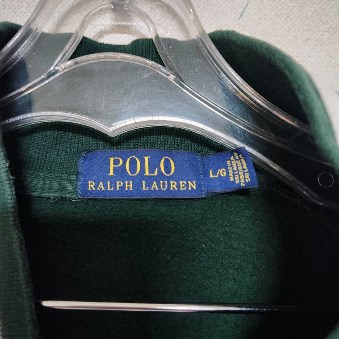 폴로랄프로렌 빅포니 기모 집업 XL 상품이미지3